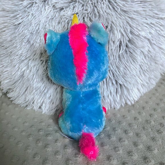 TY Beanie Boos RARE 6" Unicorn: Stitches - Picture 3 of 4